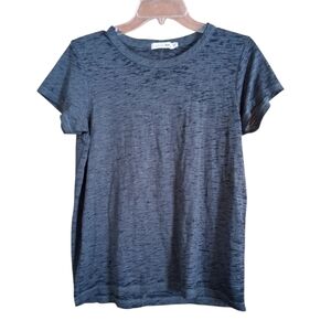 Rag & Bone The Burnout Tee Scarlette Johansson As Seen On Gray Size Medium